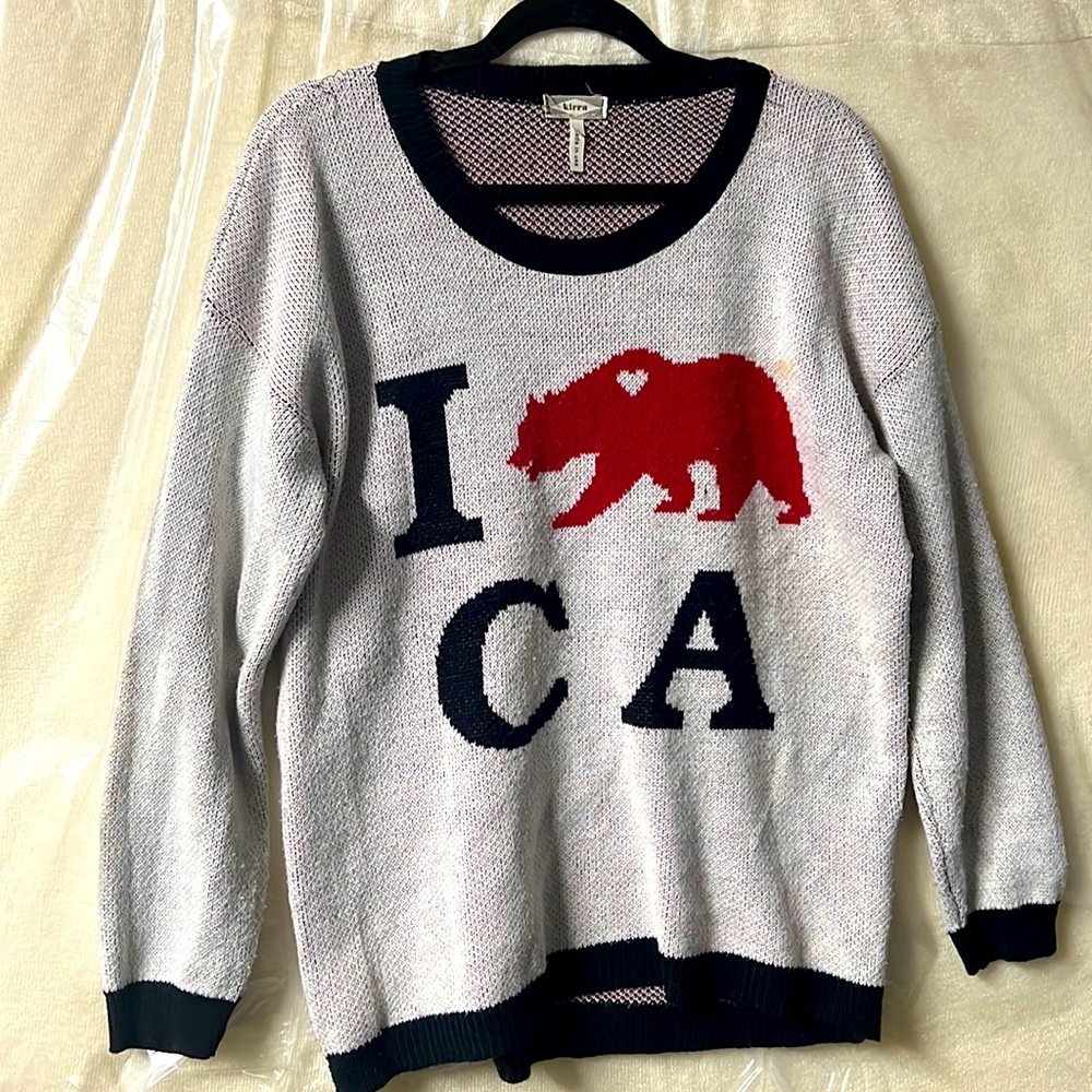I love CA wool sweater oversized